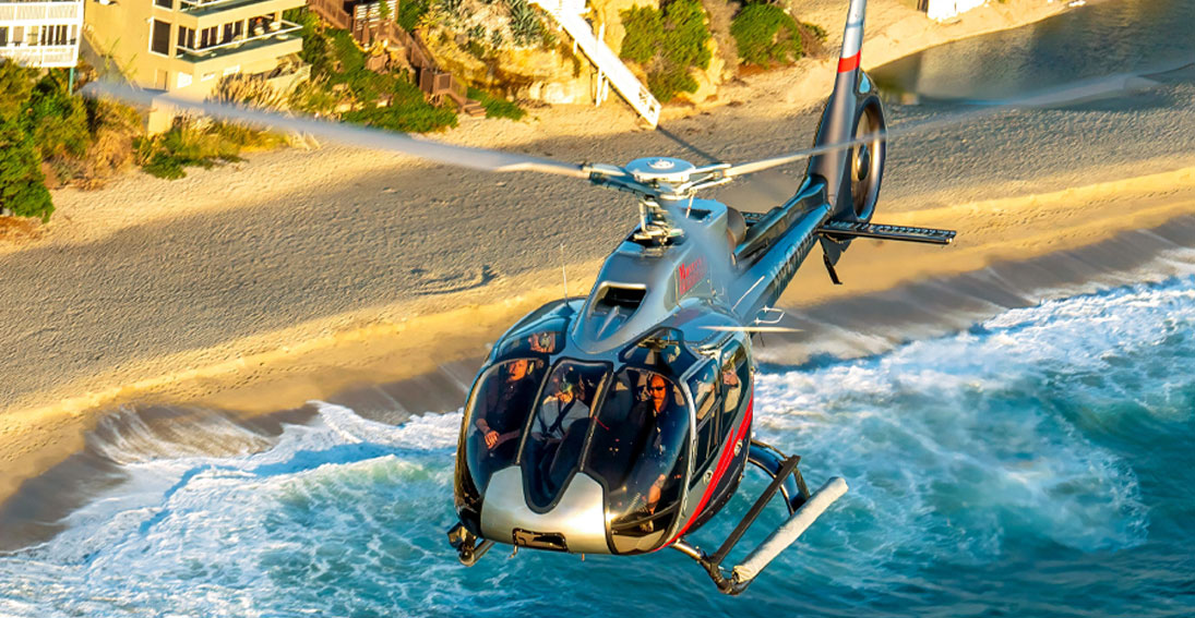 Eco-Star Helicopter offering premier sightseeing experiences in California.