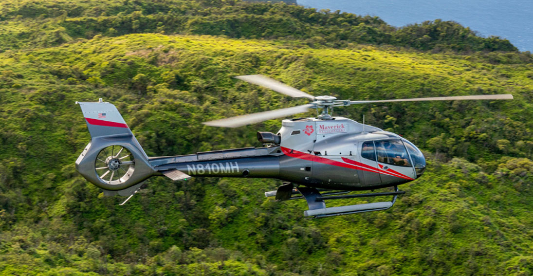 Airbus 130 and Maverick Helicopters leading the way in eco-friendly aviation.