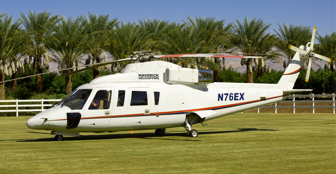 Maverick Helicopters is the premier choice for Sikorsky S-76 charters.