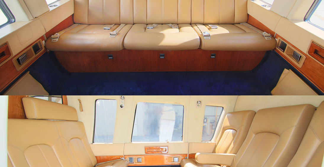 Discover the spacious cabin and advanced features of Sikorsky S-76.